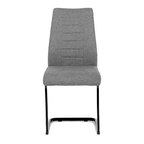 Jídelní židle, šedá, látka, DCL-438 GREY2