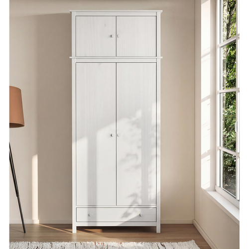 Skříň 2dveřová TORINO bílá