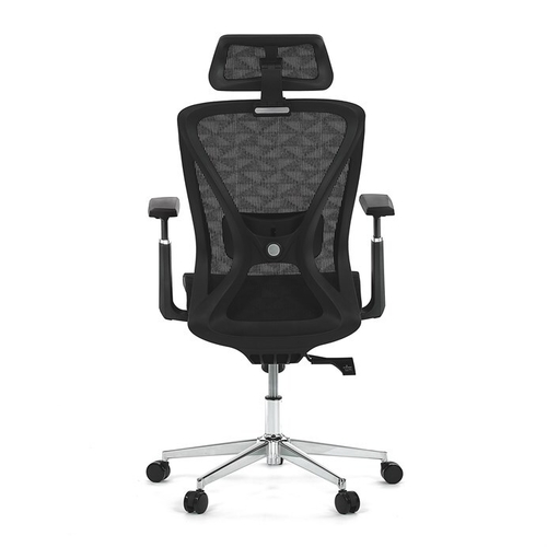 Kancelářská židle, synchronní mechanismus, černá síťovina, KA-S258 BK