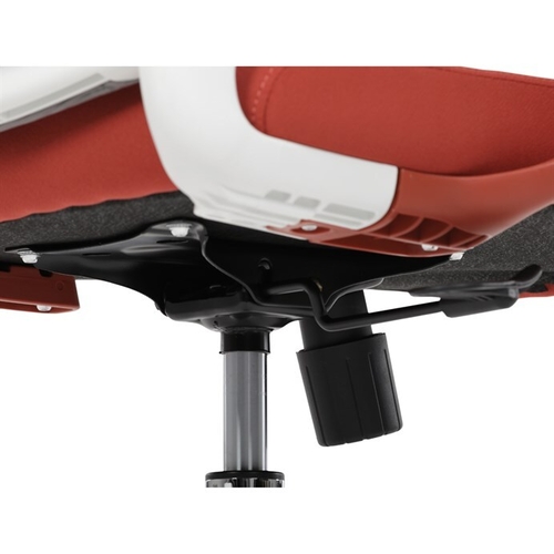 Kancelářská židle, houpací mechanismus, červená látka, KA-S425 RED