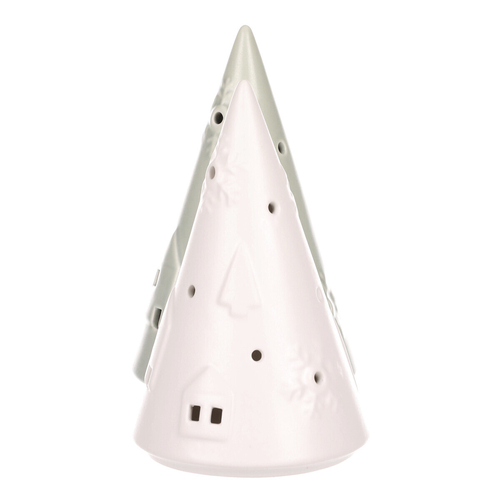 Kužel porcelánový - LED osvětl., mix 2 barev, cena za 1 ks