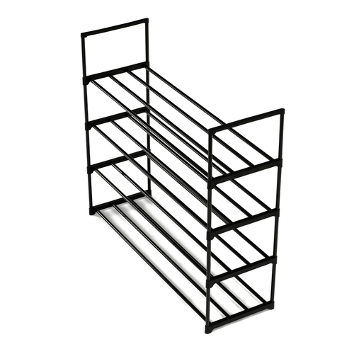 Botník, kov, černá, GD-406 BK