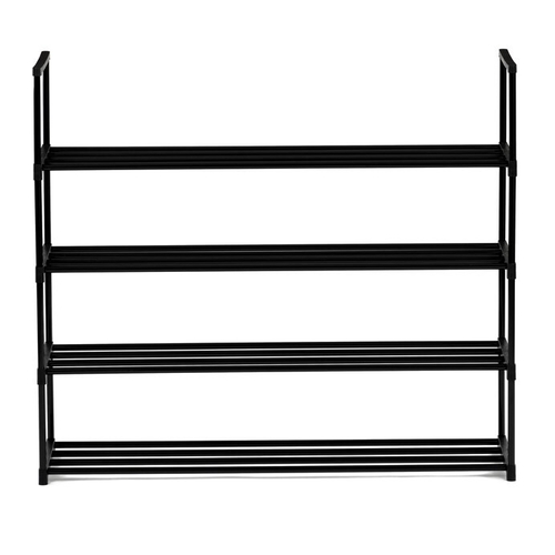 Botník, kov, černá, GD-406 BK