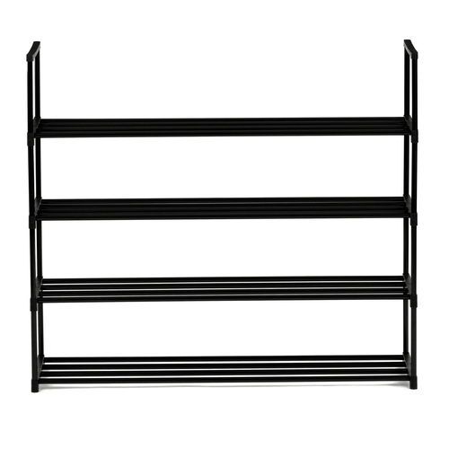 Botník, kov, černá, GD-406 BK