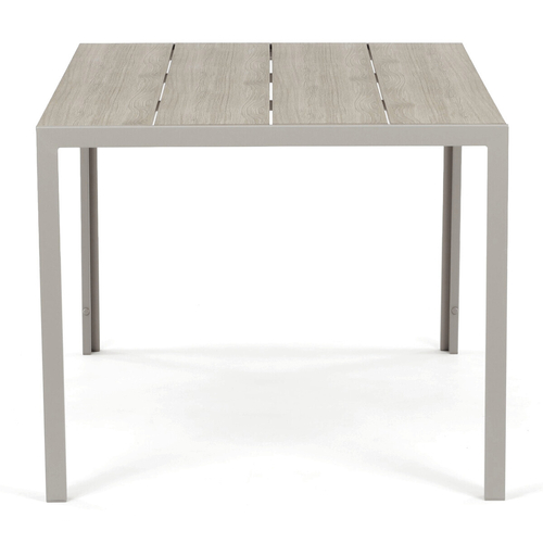 Zahradní stůl 150x89cm, kov, polywood, béžová, AZT-S1215 CRM