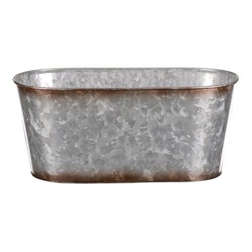 Kovový truhlík, design s ptáčky.