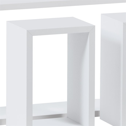 Polička, mdf, bílá, P-009 WT2