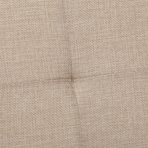 Taburet s úložným prostorem, béžová, látka, TAB-462 CRM2