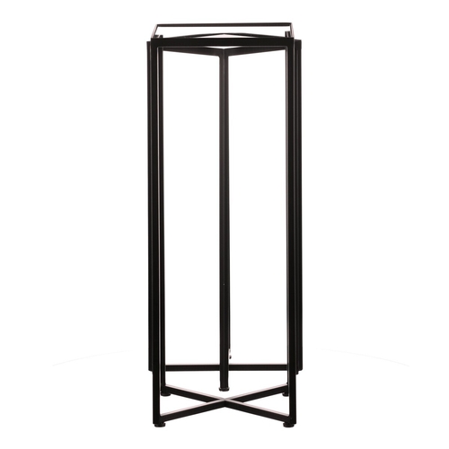 Stojan na květiny -  kovové rámy, skleněná deska, cena za sadu 2 ks