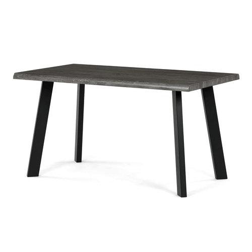 Jídelní stůl 140x80cm, mdf, šedý dub, HT-F4514 GREY