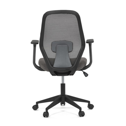Kancelářská židle, houpací mechanismus, černá síťovina, KA-V3149 BK