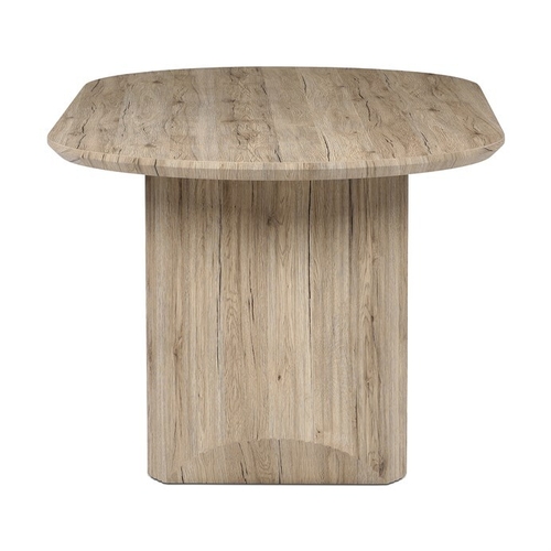 Jídelní stůl 200x100cm, mdf, dub san remo, HT-W1578 SRE