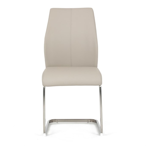 Jídelní židle, krémová, ekokůže, DCL-D1277 CRM