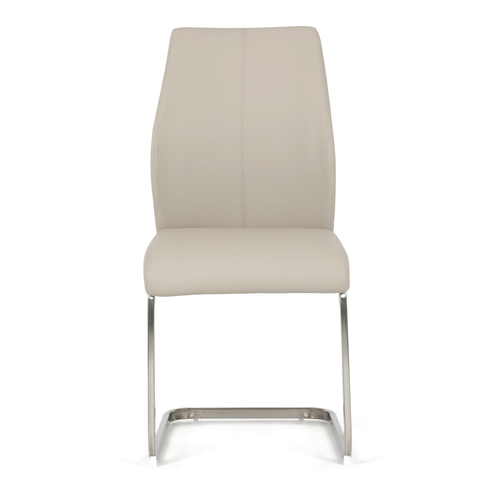 Jídelní židle, krémová, ekokůže, DCL-D1277 CRM