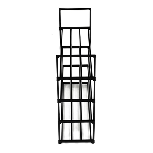 Botník, kov, černá, GD-406 BK