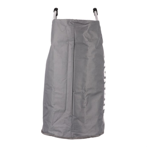 Koš na prádlo plátěný, barva tm.šedivá.