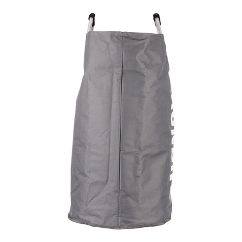 Koš na prádlo plátěný, barva tm.šedivá.