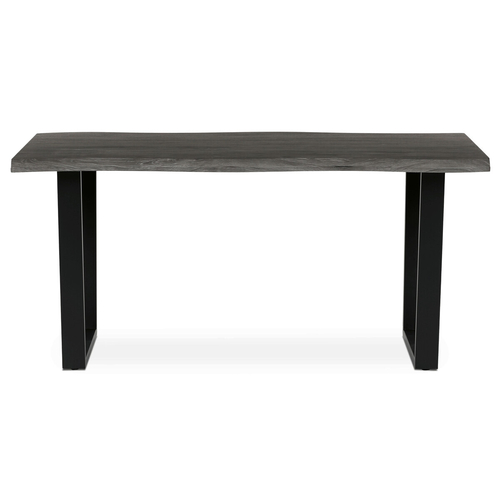 Jídelní stůl 160x90cm, mdf, šedý dub, HT-F4216 GREY