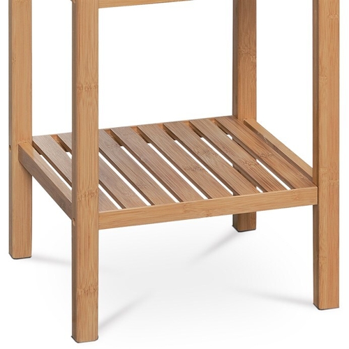 Regál, masiv, hnědá, DR-011-4