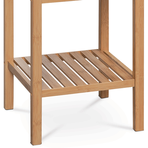 Regál, masiv, hnědá, DR-011-4