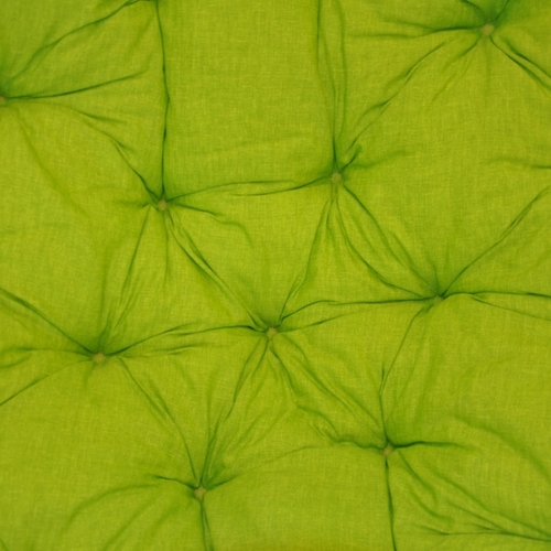 Polstr deluxe na křeslo papasan 110 cm - světle zelený melír 