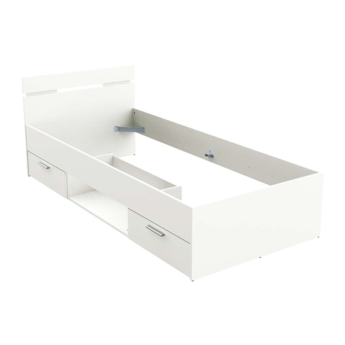 Multifunkční postel 90x200 MICHIGAN perleťově bílá