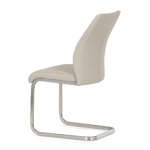 Jídelní židle, krémová, ekokůže, DCL-D1277 CRM