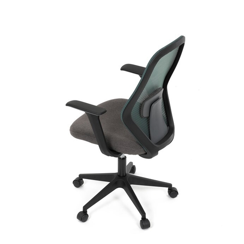 Kancelářská židle, houpací mechanismus, zelená síťovina, KA-V3149 GRN