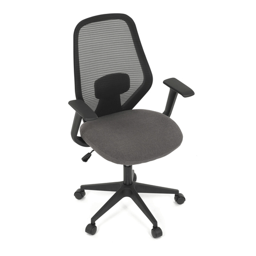 Kancelářská židle, houpací mechanismus, černá síťovina, KA-V3149 BK