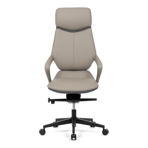 Kancelářské křeslo, houpací mechanismus, šedá ekokůže, KA-T8426 GREY
