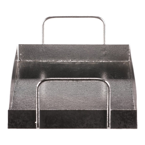 Tác kovový s uchy - obdélníkový tvar, barva stříbrná