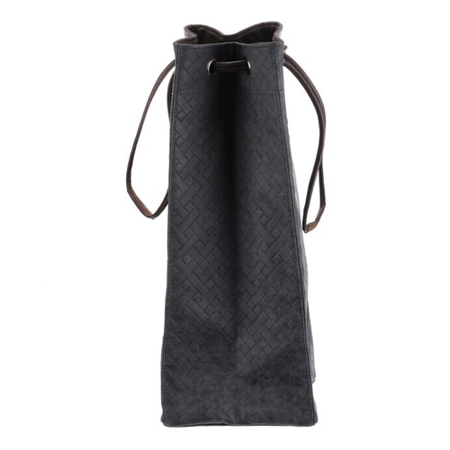 Koš prádelní - látkový, stahovací, modrá barva