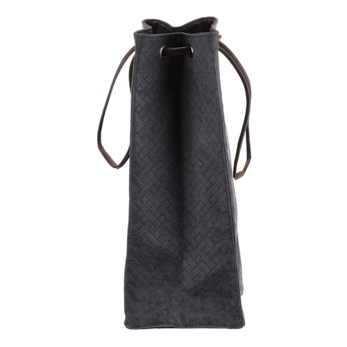 Koš prádelní - látkový, stahovací, modrá barva