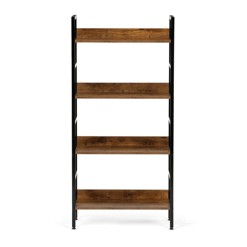 Regál, mdf, hnědá, GD-224 OLW