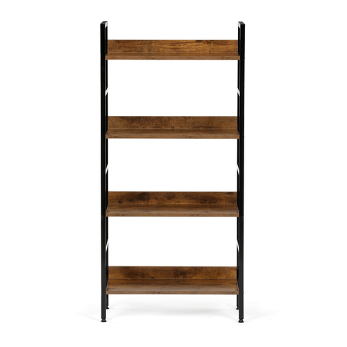 Regál, mdf, hnědá, GD-224 OLW