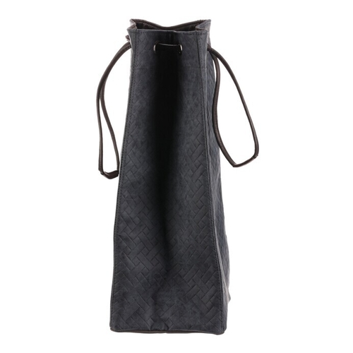 Koš prádelní - látkový, stahovací, modrá barva