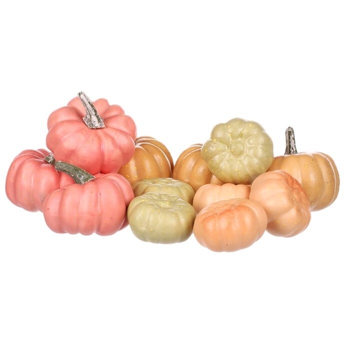 Dýně plastová - mix barev a velikostí, cena za balení (12 ks)