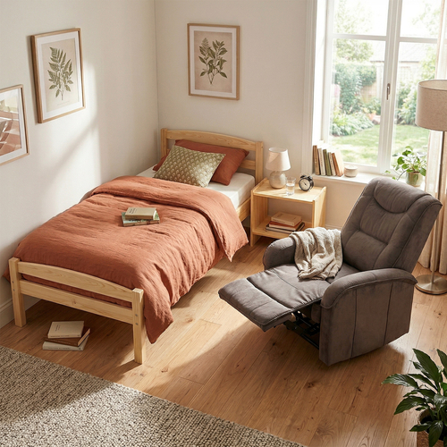 Masážní křeslo BOB hnědá K38