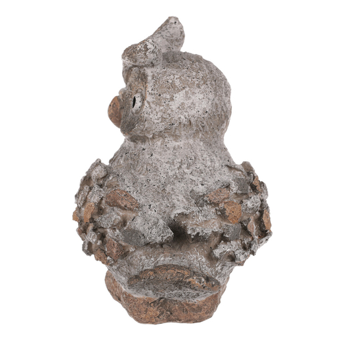 Sova - figurka z polyresinu, imitace kamene