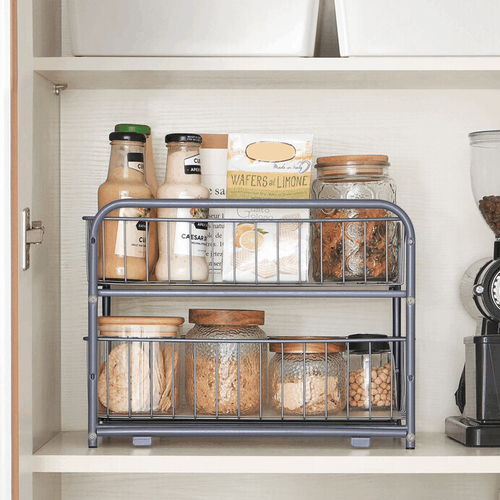 Organizér , kov, stříbrná, AUK-E1017 CR