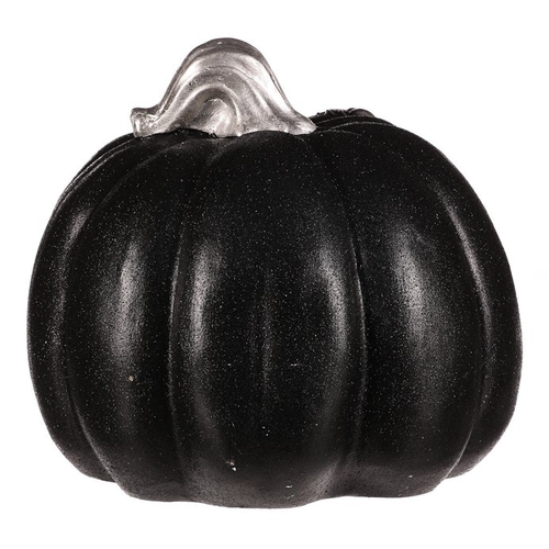 Dýně s lebkou - Halloween, magnesium, LED osvětlení