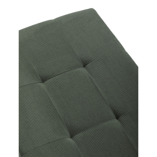 Taburet s úložným prostorem, zelená, manšestrová látka, TAB-472 GRN6