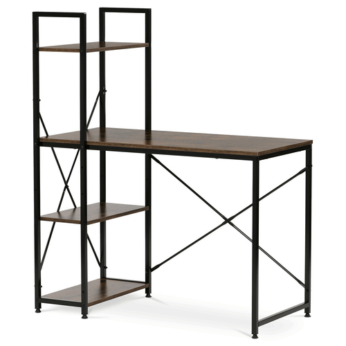 Pracovní stůl 100x48cm, mdf, old wood, GD-512 OLW