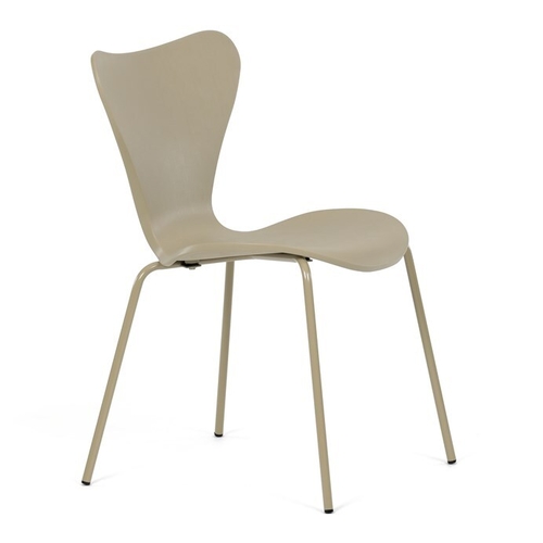 Jídelní židle, hnědá, plast, CT-X7034 CAP
