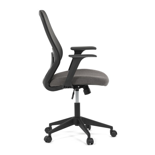 Kancelářská židle, houpací mechanismus, černá síťovina, KA-V3149 BK