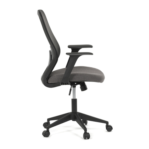 Kancelářská židle, houpací mechanismus, černá síťovina, KA-V3149 BK