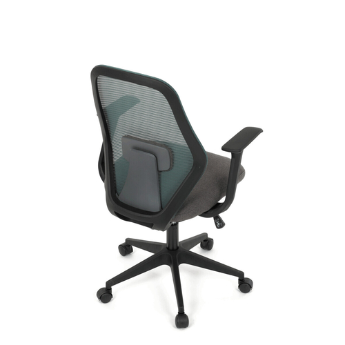 Kancelářská židle, houpací mechanismus, zelená síťovina, KA-V3149 GRN