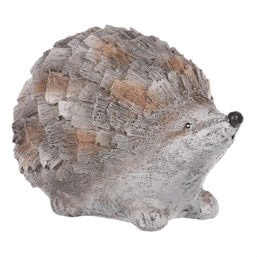 Ježek - polyresinová figurka, imitace kamene