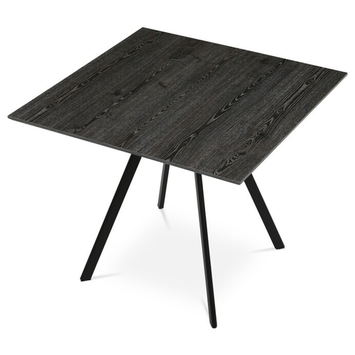 Jídelní stůl 90x90cm, lamino, šedý dub, HT-R5190 GREY