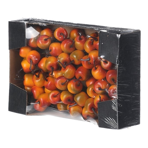 Jablíčka na drátku - oranžová, cena za balení (72 ks)